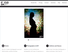 Tablet Screenshot of focusonstudio.com